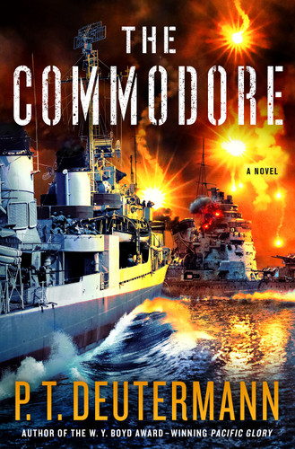 The Commodore: A Novel (P. T. Deutermann WWII Novels) book cover by P. T. Deutermann