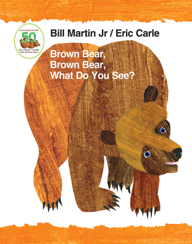 Brown Bear, Brown Bear, What Do You See? Padded Board Book: Classic Padded Board Book (Brown Bear and Friends) book cover by Bill Martin, Jr.