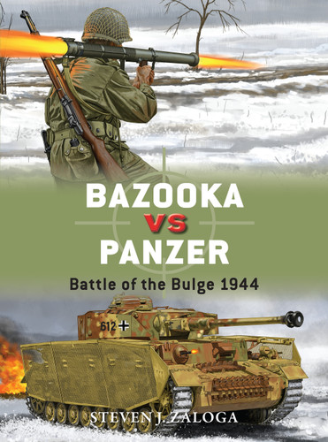 Bazooka vs Panzer: Battle of the Bulge 1944 (Duel #77) book cover by Steven J. Zaloga
