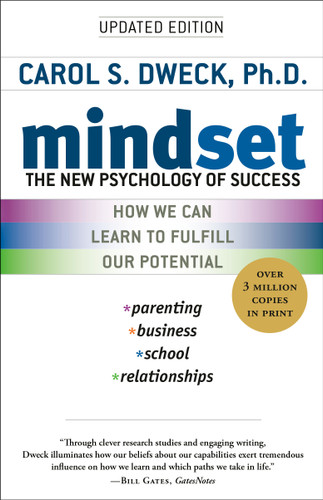 Mindset: The New Psychology of Success book cover by Carol S. Dweck