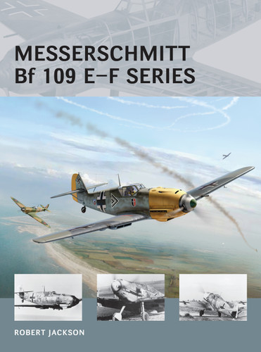 Messerschmitt Bf 109 E–F series (Air Vanguard #23) book cover by Robert Jackson