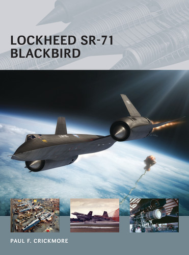 Lockheed SR-71 Blackbird (Air Vanguard #20) book cover by Paul F. Crickmore