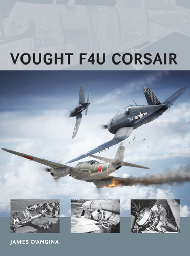 Vought F4U Corsair (Air Vanguard) book cover by James D’Angina