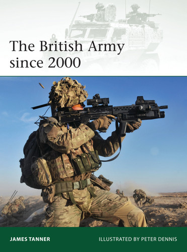 The British Army since 2000 (Elite #202) book cover by James Tanner