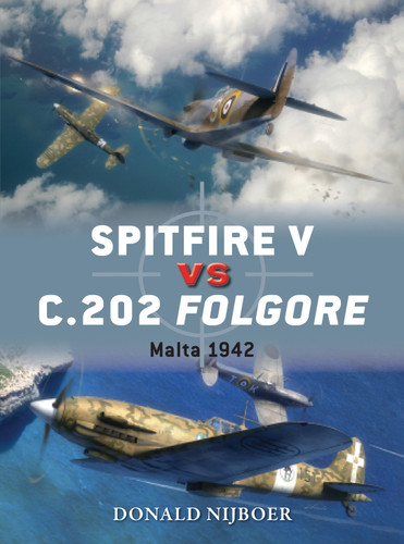 Spitfire V vs C.202 Folgore: Malta 1942 (Duel #60) book cover by Donald Nijboer