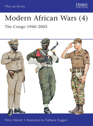 Modern African Wars (4): The Congo 1960–2002 (Men-at-Arms #492) book cover by Peter Abbott