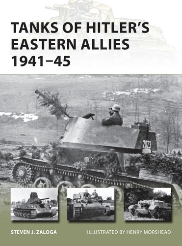 Tanks of Hitler’s Eastern Allies 1941–45 (New Vanguard #199) book cover by Steven J. Zaloga