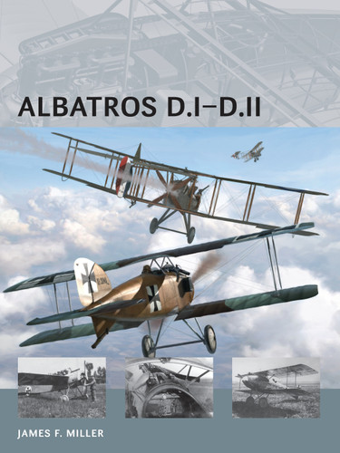 Albatros D.I–D.II (Air Vanguard #5) book cover by James F. Miller