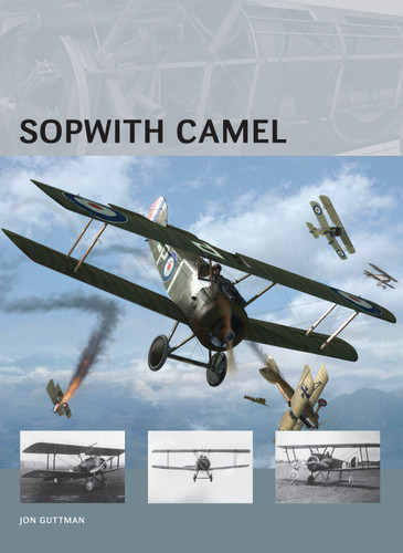 Sopwith Camel (Air Vanguard) book cover by Jon Guttman