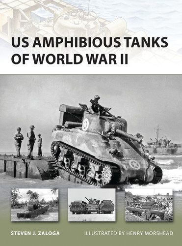 US Amphibious Tanks of World War II (New Vanguard #192) book cover by Steven J. Zaloga