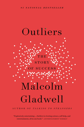 Outliers: The Story of Success book cover by Malcolm Gladwell