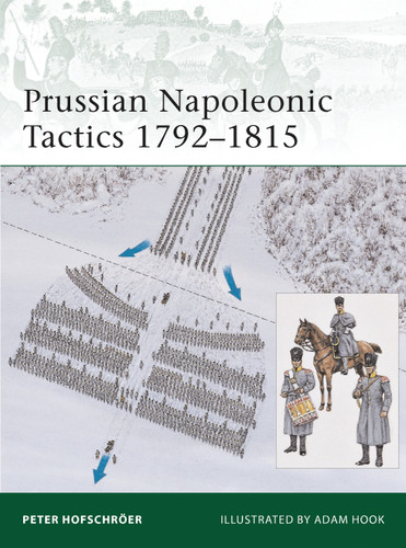 Prussian Napoleonic Tactics 1792–1815 (Elite #182) book cover by Peter Hofschröer