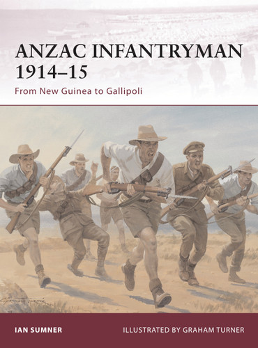 ANZAC Infantryman 1914–15: From New Guinea to Gallipoli (Warrior #155) book cover by Ian Sumner