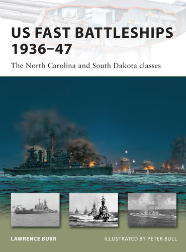 US Fast Battleships 1936–47: The North Carolina and South Dakota classes (New Vanguard #169) book cover by Lawrence Burr