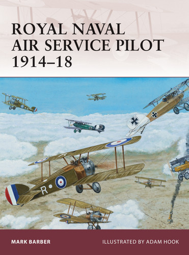 Royal Naval Air Service Pilot 1914–18 (Warrior #152) book cover by Mark Barber