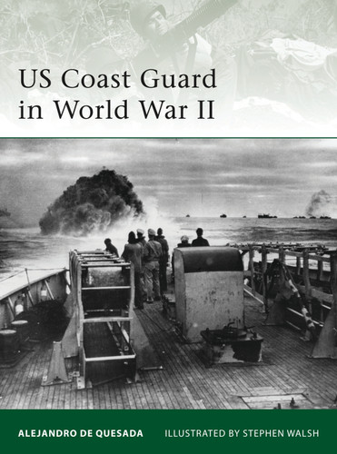 US Coast Guard in World War II (Elite #180) book cover by Alejandro de Quesada