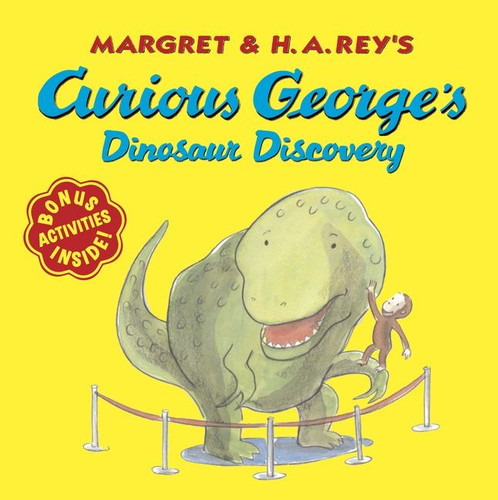 Curious George's Dinosaur Discovery (Curious George) book cover by H. A. Rey