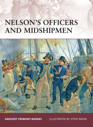 Nelson’s Officers and Midshipmen (Warrior #131) book cover by Gregory Fremont-Barnes