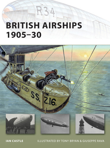 British Airships 1905–30 (New Vanguard #155) book cover by Ian Castle