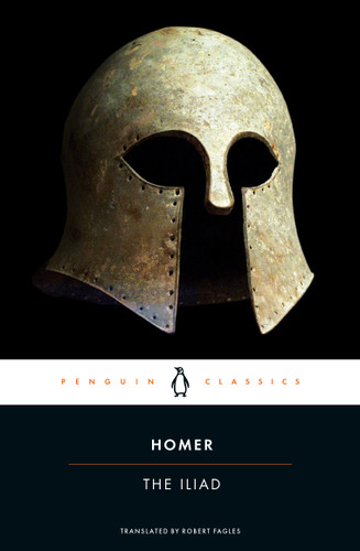 The Iliad book cover by Homer