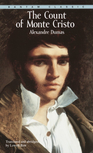 The Count of Monte Cristo book cover by Alexandre Dumas
