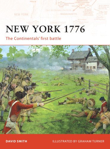 New York 1776: The Continentals’ first battle (Campaign #192) book cover by David Smith