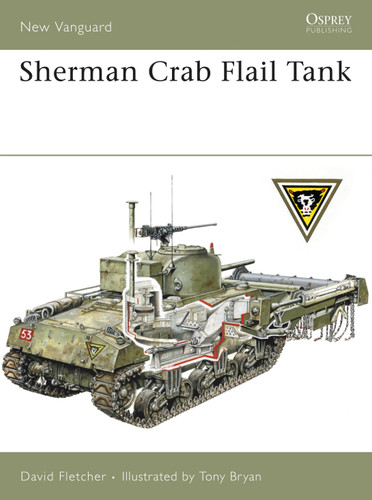 Sherman Crab Flail Tank (New Vanguard #139) book cover by David Fletcher