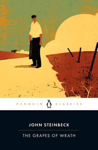 The Grapes of Wrath book cover by John Steinbeck