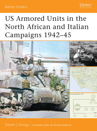 US Armored Units in the North African and Italian Campaigns 1942–45 (Battle Orders #21) book cover by Steven J. Zaloga