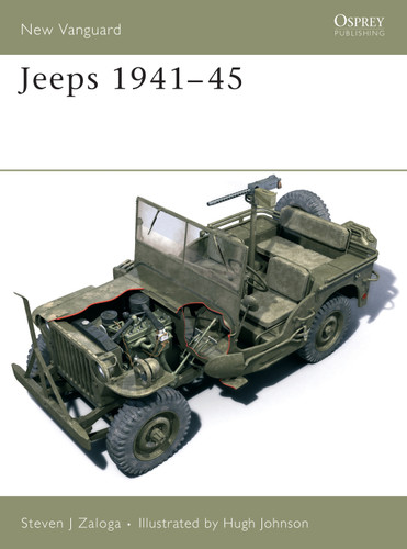 Jeeps 1941–45 (New Vanguard #117) book cover by Steven J. Zaloga