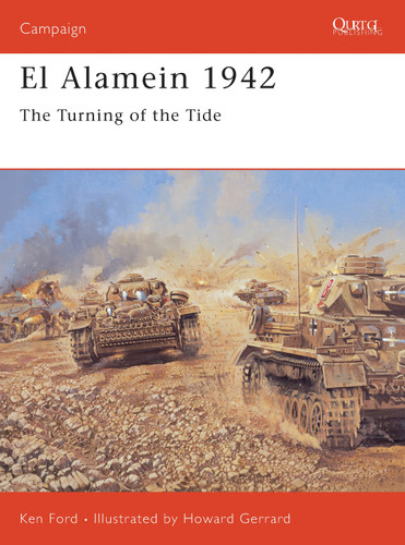El Alamein 1942: The Turning of the Tide (Campaign #158) book cover by Ken Ford