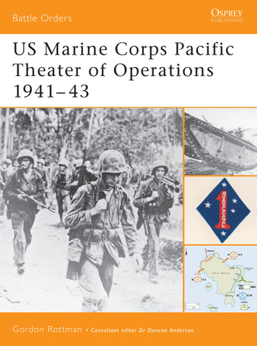 US Marine Corps Pacific Theater of Operations 1941–43 (Battle Orders #1) book cover by Gordon L. Rottman