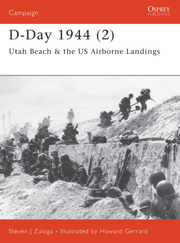 D-Day 1944 (2): Utah Beach & the US Airborne Landings (Campaign #104) book cover by Steven J. Zaloga