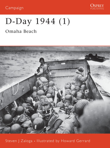 D-Day 1944 (1): Omaha Beach (Campaign #100) book cover by Steven J. Zaloga