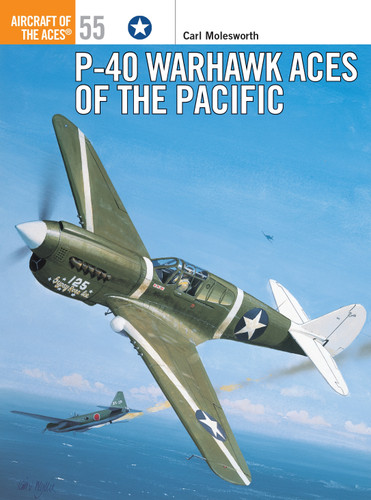 P-40 Warhawk Aces of the Pacific (Aircraft of the Aces #55) book cover by Carl Molesworth
