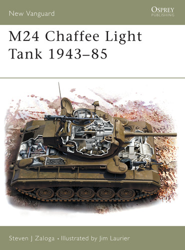M24 Chaffee Light Tank 1943–85 (New Vanguard #77) book cover by Steven J. Zaloga