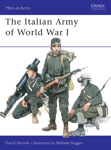 The Italian Army of World War I (Men-at-Arms #387) book cover by David Nicolle