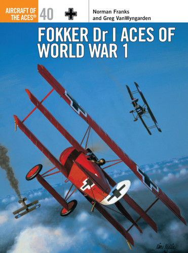 Fokker Dr I Aces of World War 1 (Aircraft of the Aces #40) book cover by Norman Franks