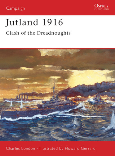 Jutland 1916: Clash of the Dreadnoughts (Campaign #72) book cover by Charles London