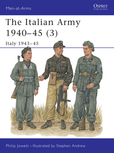 The Italian Army 1940–45 (3): Italy 1943–45 (Men-at-Arms #353) book cover by Philip Jowett