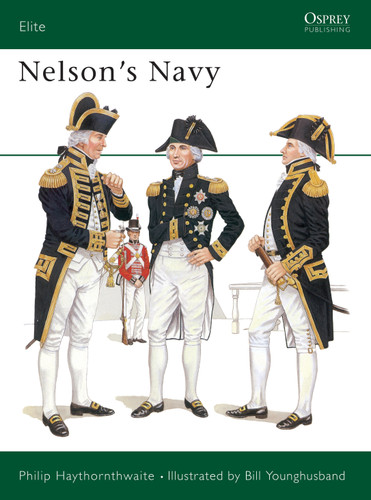 Nelson's Navy (Elite #48) book cover by Philip Haythornthwaite