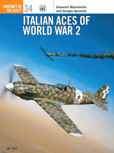 Italian Aces of World War 2 (Aircraft of the Aces #34) book cover by Giorgio Apostolo, Giovanni Massimello