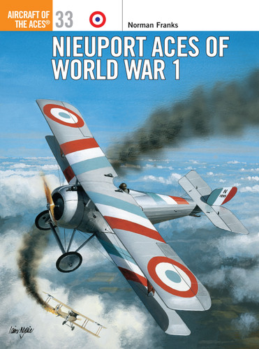 Nieuport Aces of World War 1 (Aircraft of the Aces #33) book cover by Norman Franks