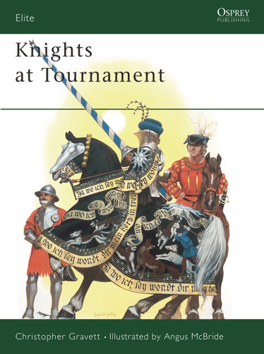 Knights at Tournament (Elite #17) book cover by Christopher Gravett