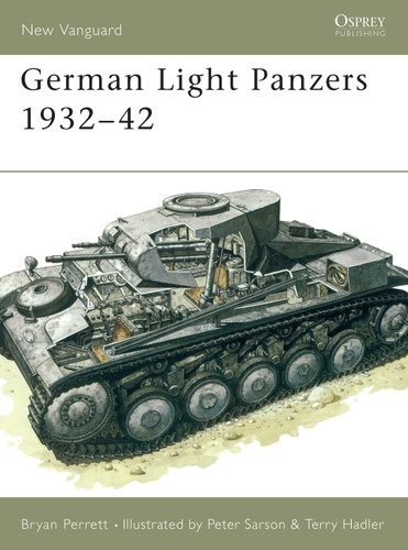 German Light Panzers 1932–42 (New Vanguard #26) book cover by Bryan Perrett