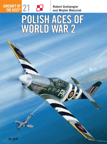 Polish Aces of World War 2 (Aircraft of the Aces #21) book cover by Robert Gretzyngier, Wojtek Matusiak