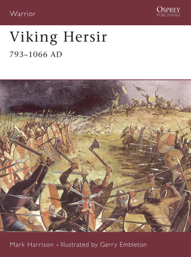 Viking Hersir 793–1066 AD (Warrior #3) book cover by Mark Harrison