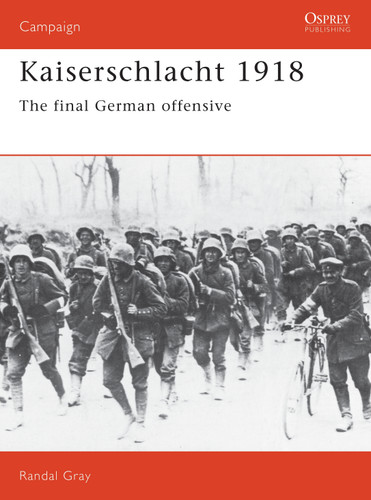 Kaiserschlacht 1918: The Final German Offensive (Campaign #11) book cover by Randal Gray
