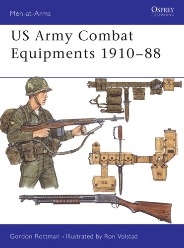 US Army Combat Equipments 1910–88 (Men-at-Arms #205) book cover by Gordon L. Rottman