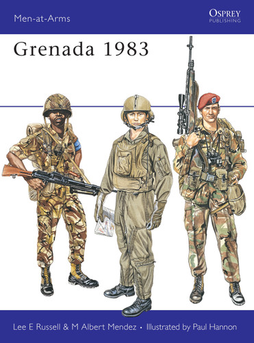 Grenada 1983 (Men-at-Arms #159) book cover by Lee E Russell